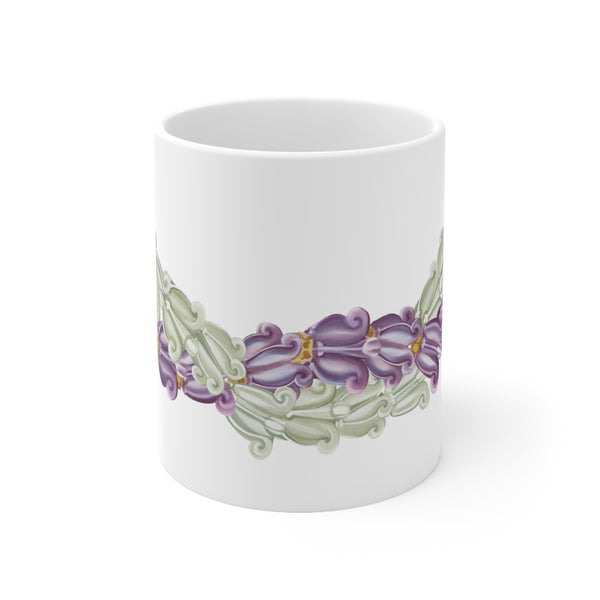 Mixed Crown Twist Lei Ceramic Mug (11oz)