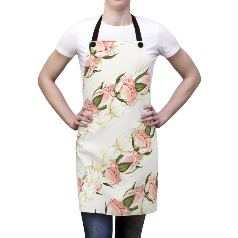 Rosebud + Pikake Twist Strand Apron