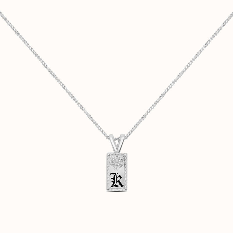 8mm Mini Kealoha Heirloom Initial Necklace