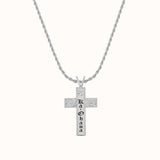 8mm Pu'uwai Heirloom Cross Personalized Necklace