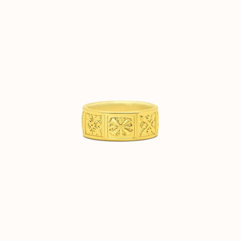 8mm Edena Heirloom Personalized Ring