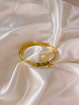 8mm Hali'a Heirloom Initial Bangle